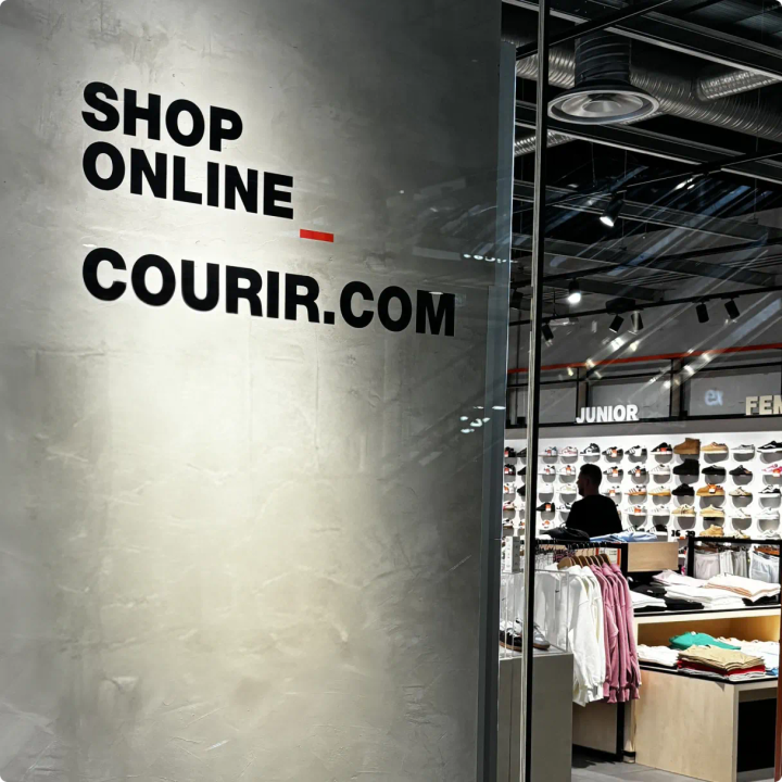 courir shop online