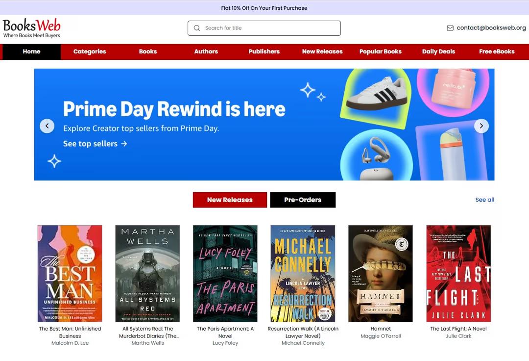 Online Books Selling Website through Affiliate Platform