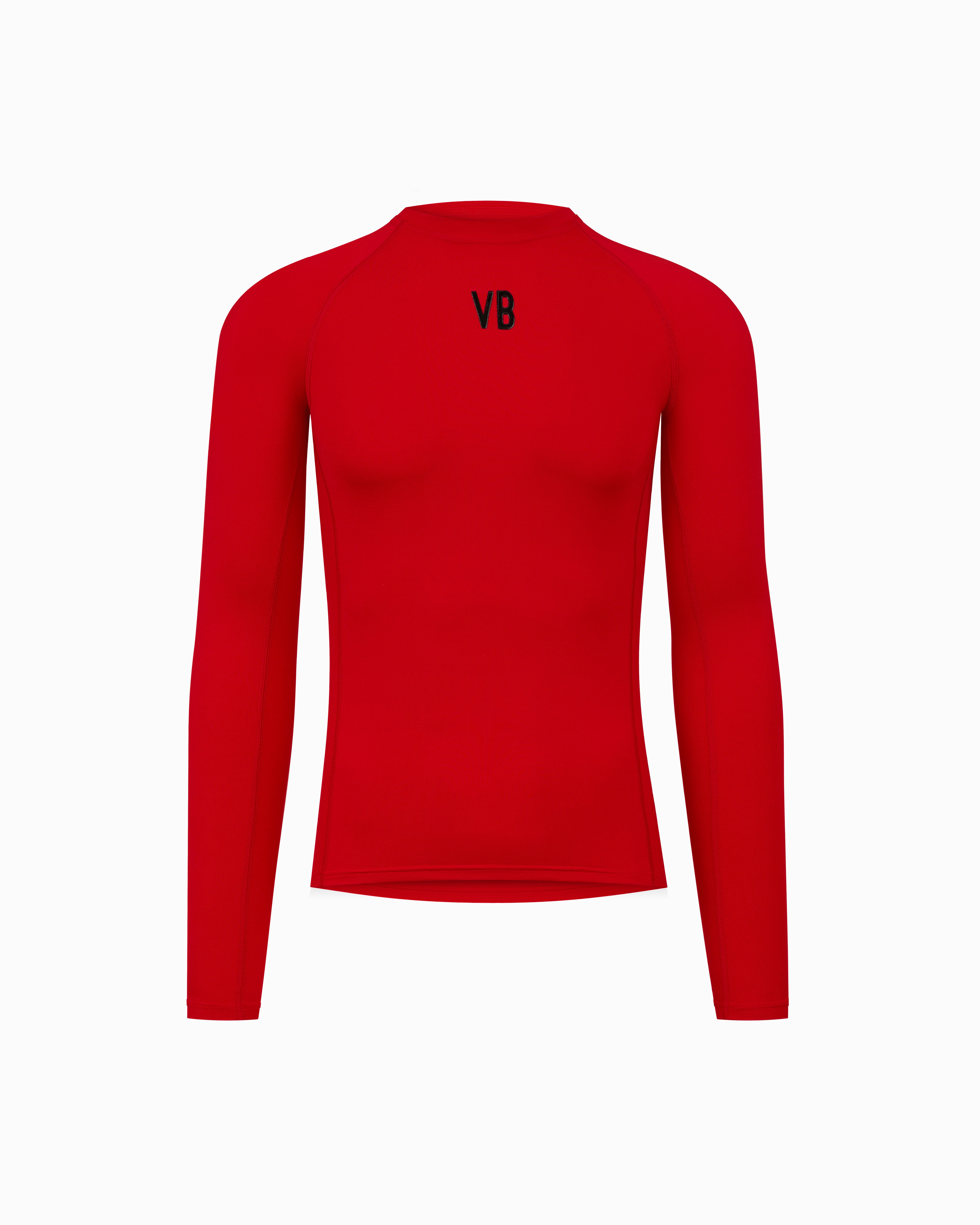 Velo Bb - Velo Retro - Retro V-Neck Baseball Jersey - Red/White (221021)