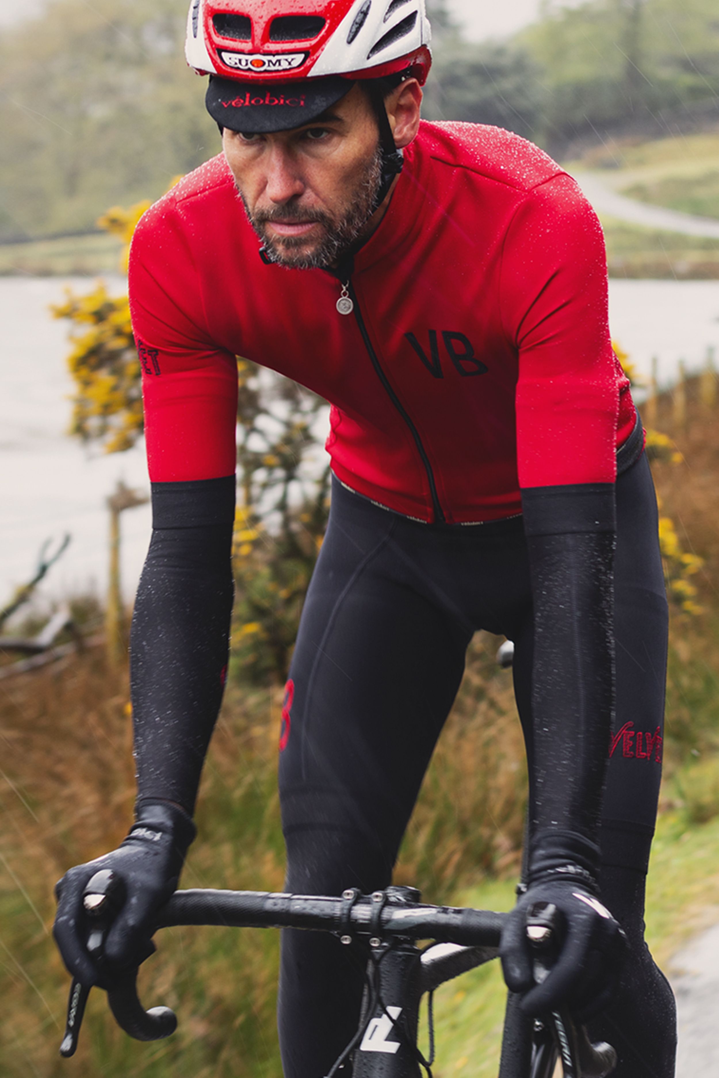 英国velobici ジャージセット Velobici-Mens-Pordoi-Jersey-BG