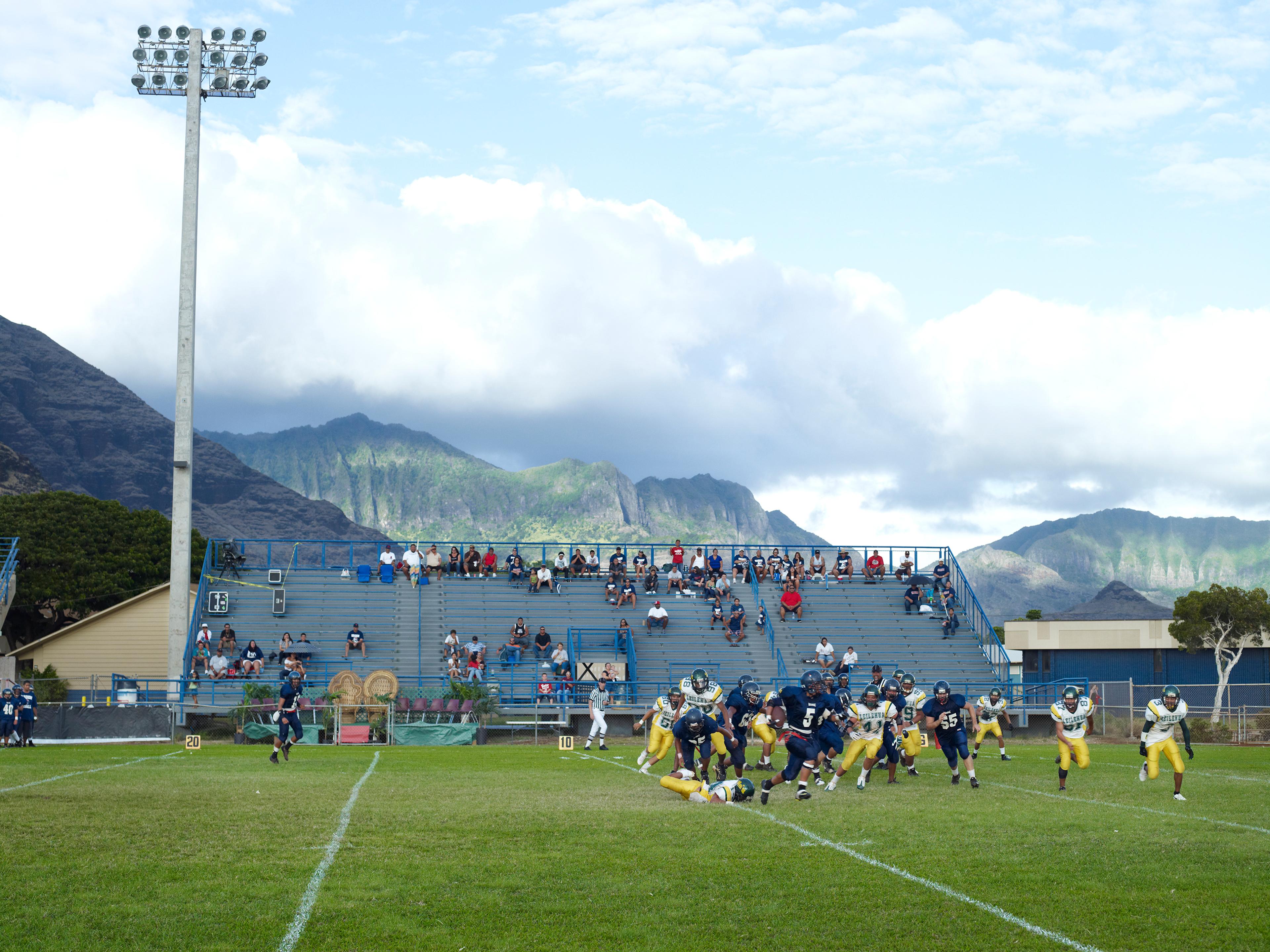 Football Landscape #16 (Waianae vs. Leilehua, Waianae, HI), 2009