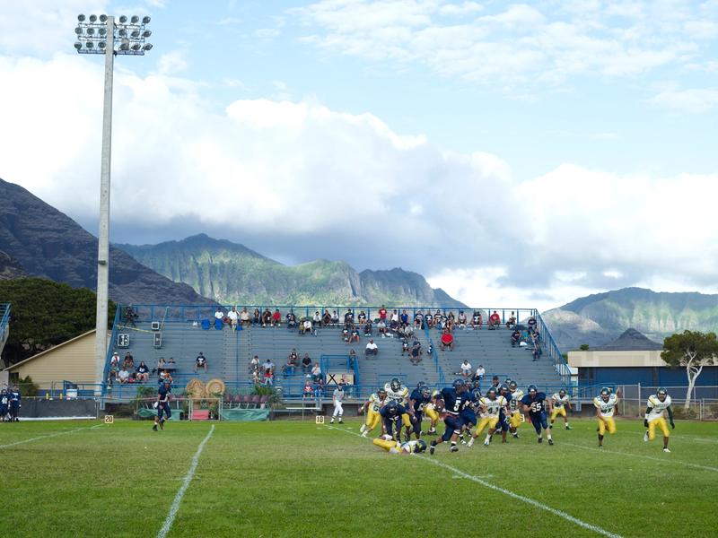 Football Landscape #16 (Waianae vs. Leilehua, Waianae, HI), 2009
