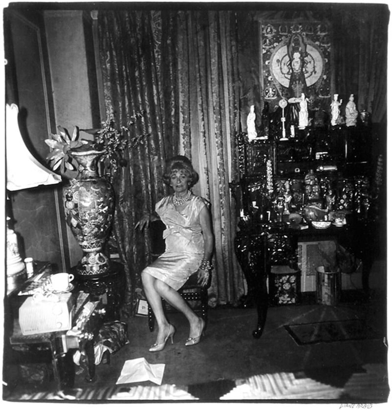 A widow in her bedroom, N.Y.C., 1963, printed 1963 - 65