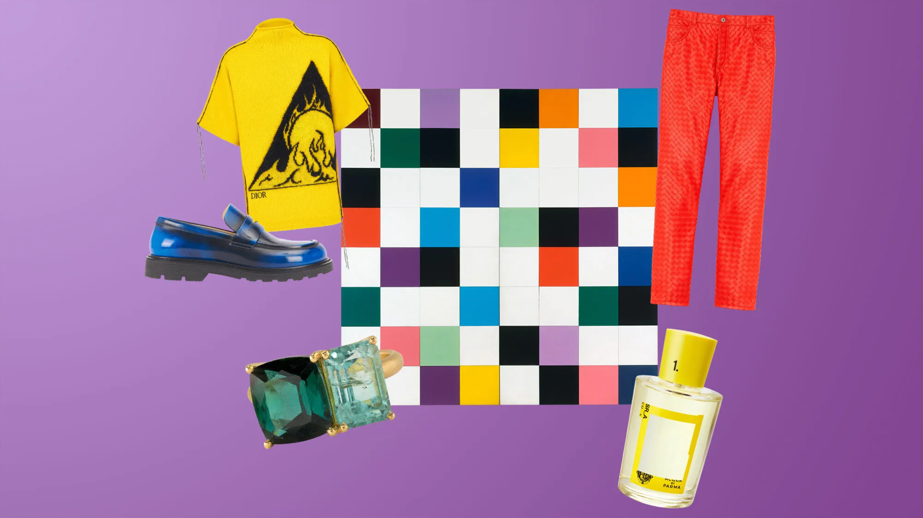 In Honor of Ellsworth Kelly, A Primary Color-Coded Summer