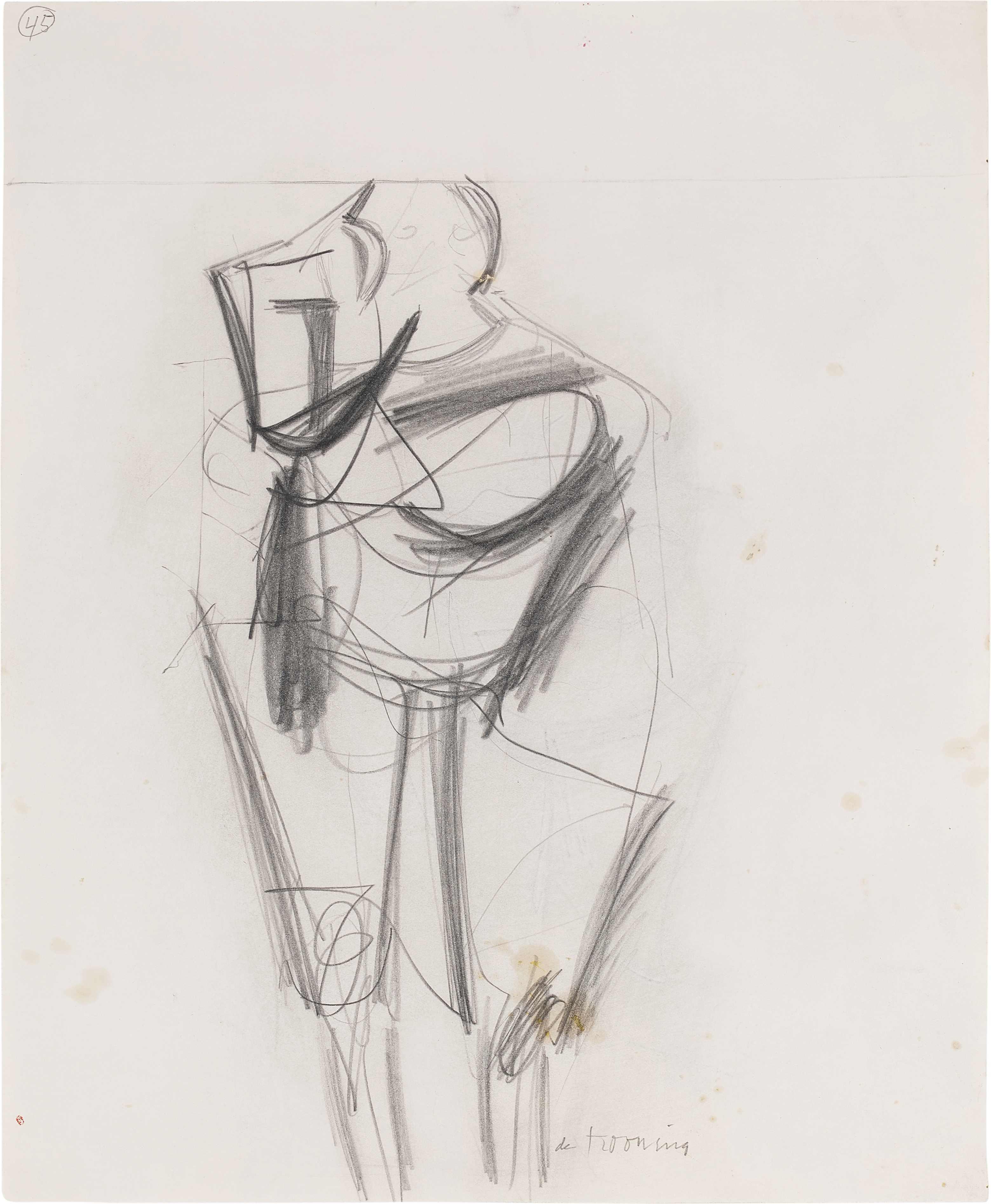 "Woman" (1952) by Willem de Kooning acquired by esteemed private collection