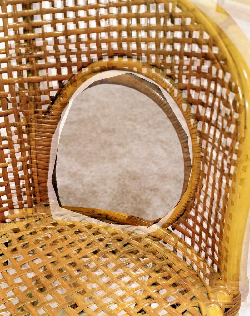 Caned, Chair, Arm, Hole, 2012