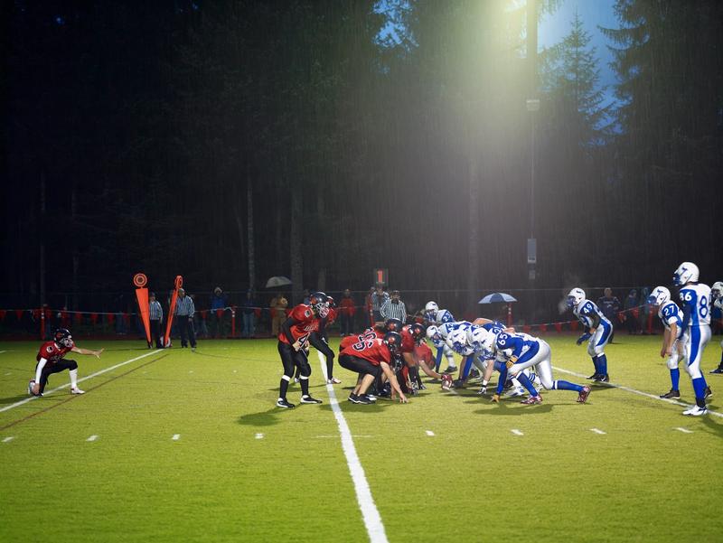 Football Landscape #5 (Juneau vs. Douglas, Juneau, Alaska), 2007