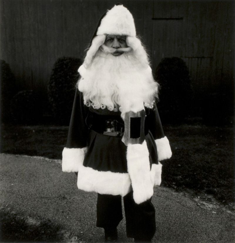 Department store Santa Claus at the training school, Albion, N.Y., 1964, printed 1964