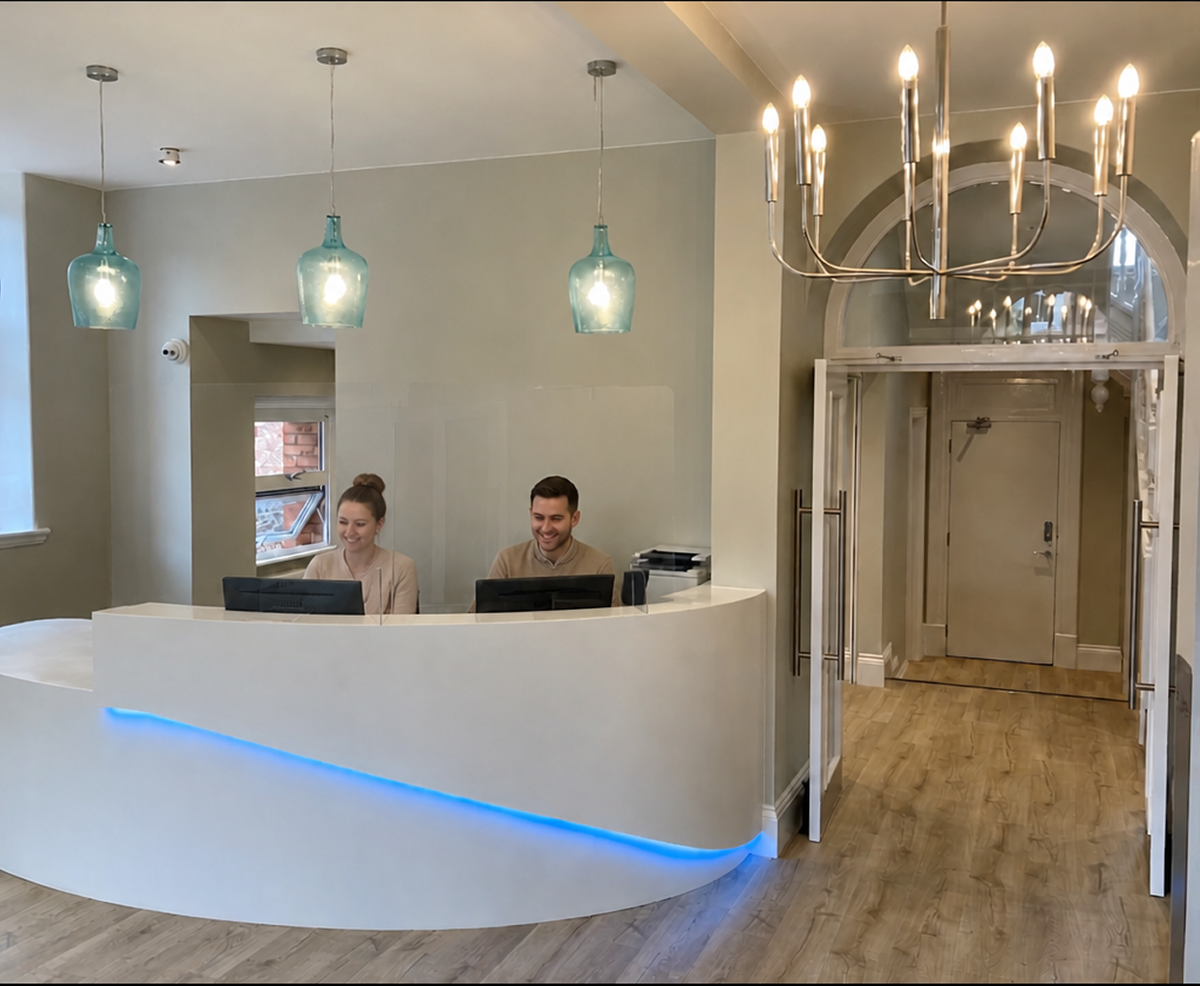 Exmoor Dental Centre reception