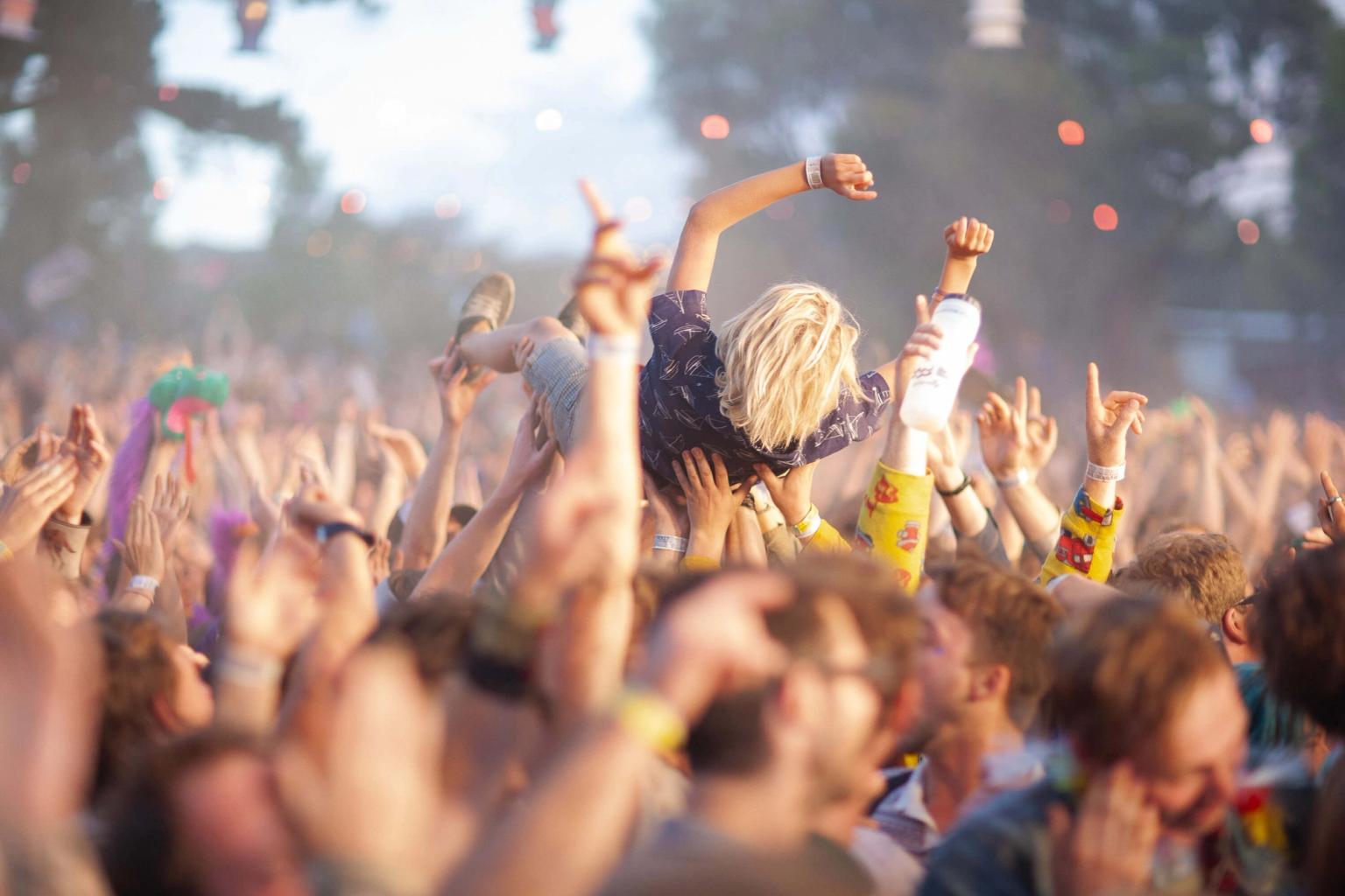 Meredith Music Festival Crowd