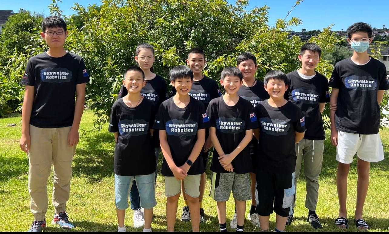 L to R Back Nick, Lilian, Hugo, Royall, Franklin, Eason. Front: Ivo, Kayson, Vincent, Honour