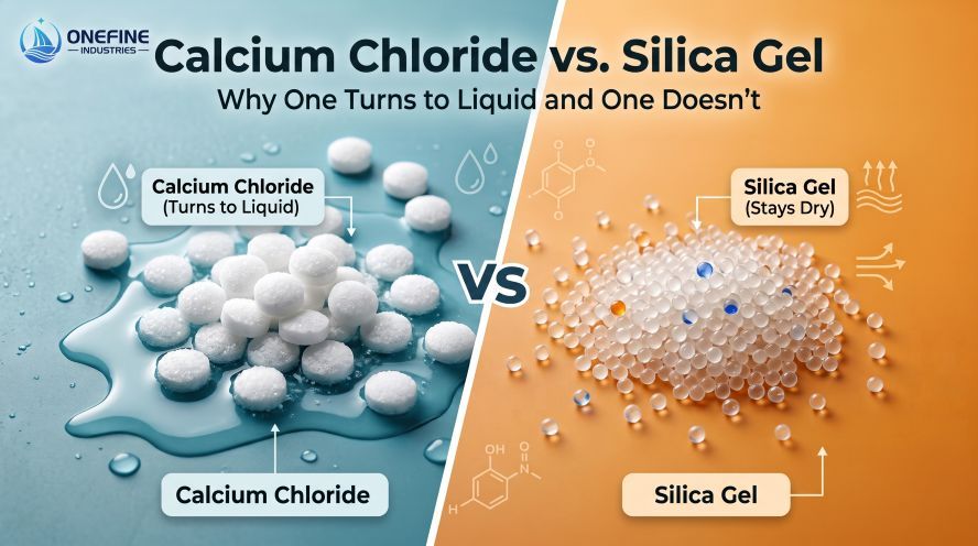 Calcium Chloride vs. Silica Gel: Why One Turns to Liquid and One Doesn't
