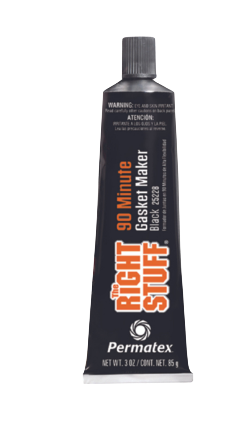 Silicón Negro de Curado en 90 Minutos The Right Stuff 90 Minute Black Gasket Maker