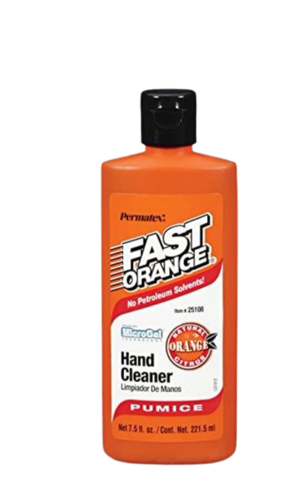 Limpiador de Manos con Piedra Pómez Fina Fast Orange Hand Cleaner