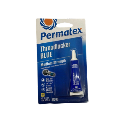 Trabarroscas Azul de Mediana Resistencia Medium Strength Threadlocker Blue