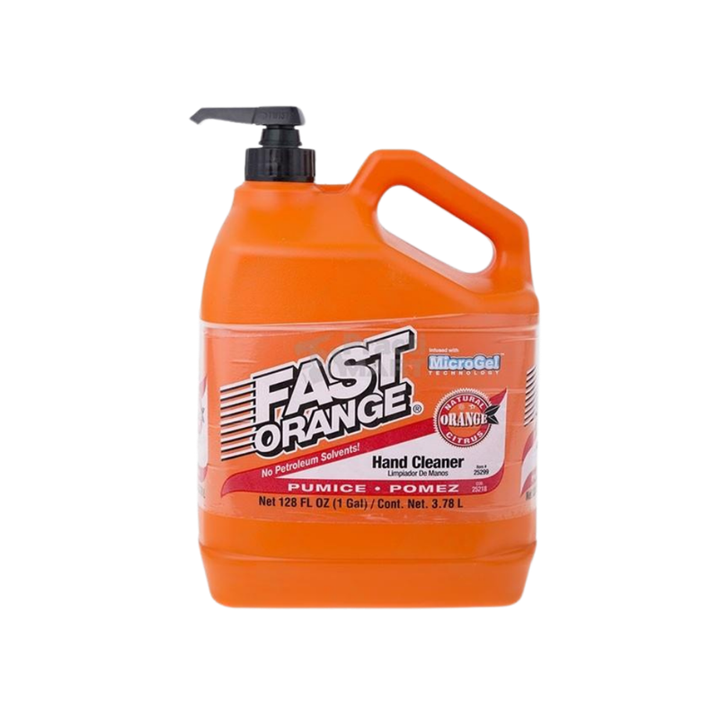 Limpiador de Manos con Piedra Pómez Fina Fast Orange Hand Cleaner (Galón)