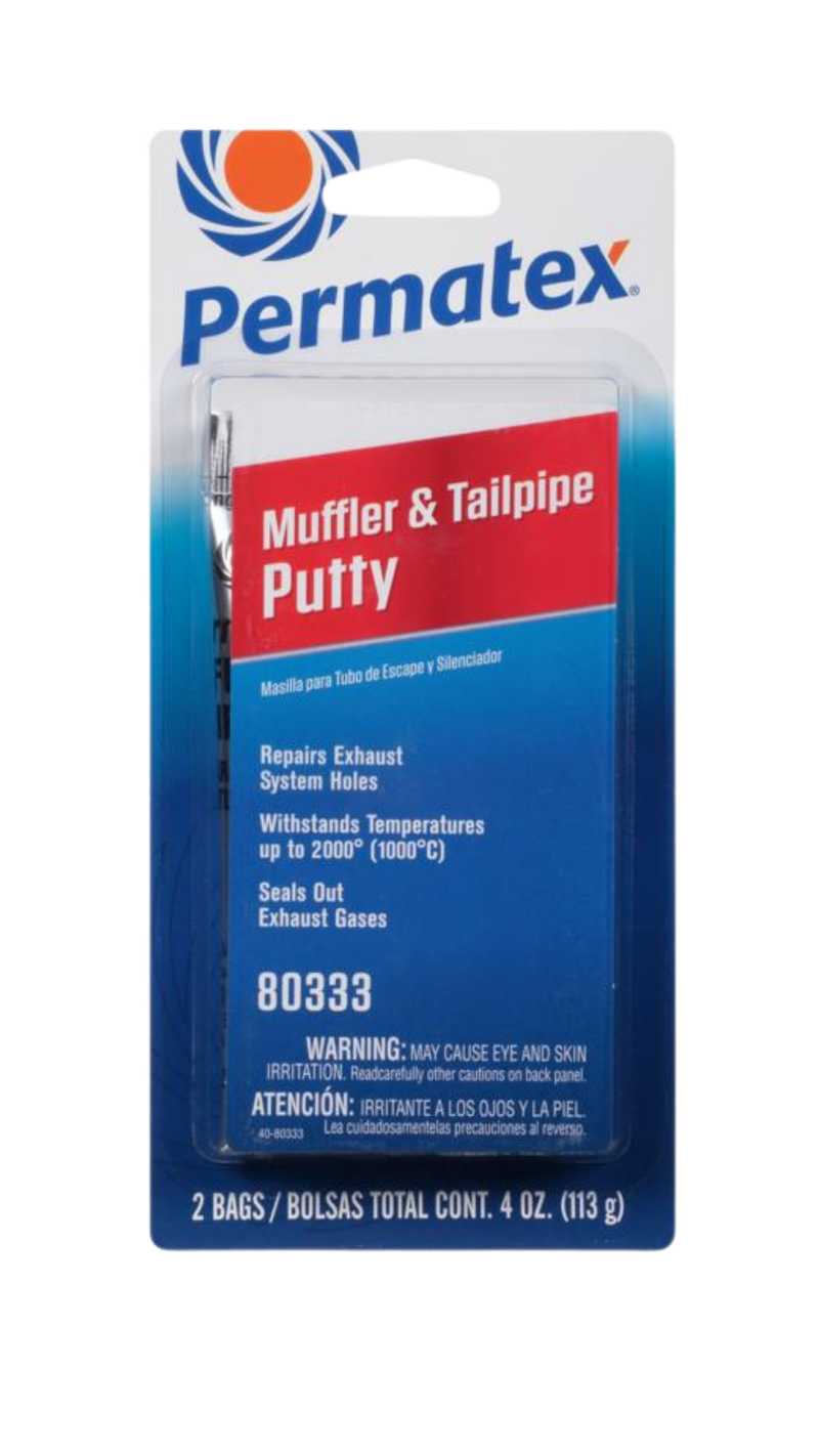 Masilla para Reparación de Silenciador y Tubo de Escape Muffler & Tailpipe Putty