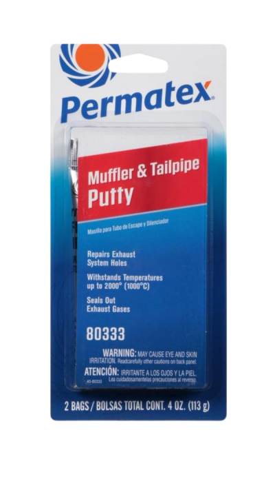 Masilla para Reparación de Silenciador y Tubo de Escape Muffler & Tailpipe Putty