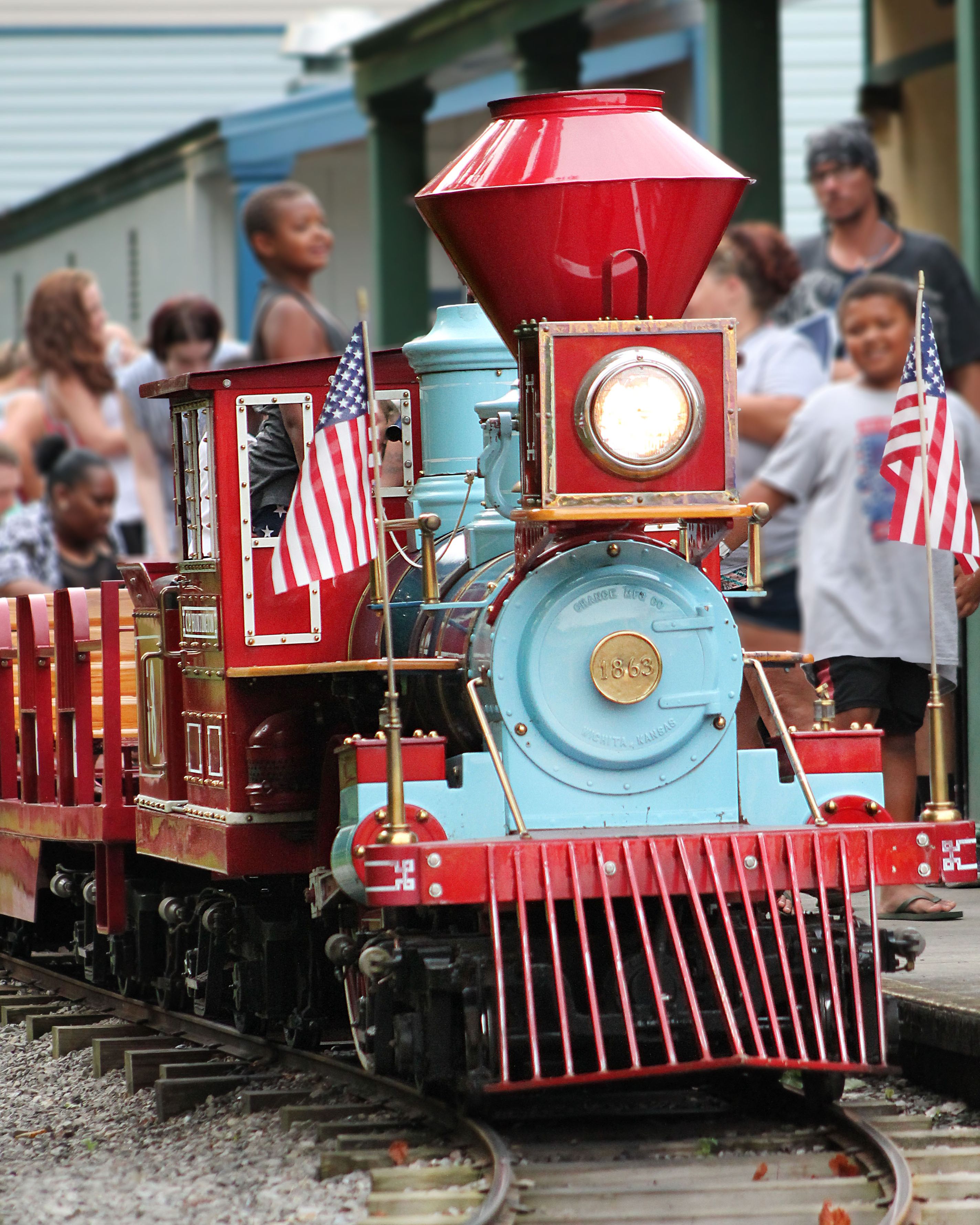 The Train at DelGrosso's Amusement Park