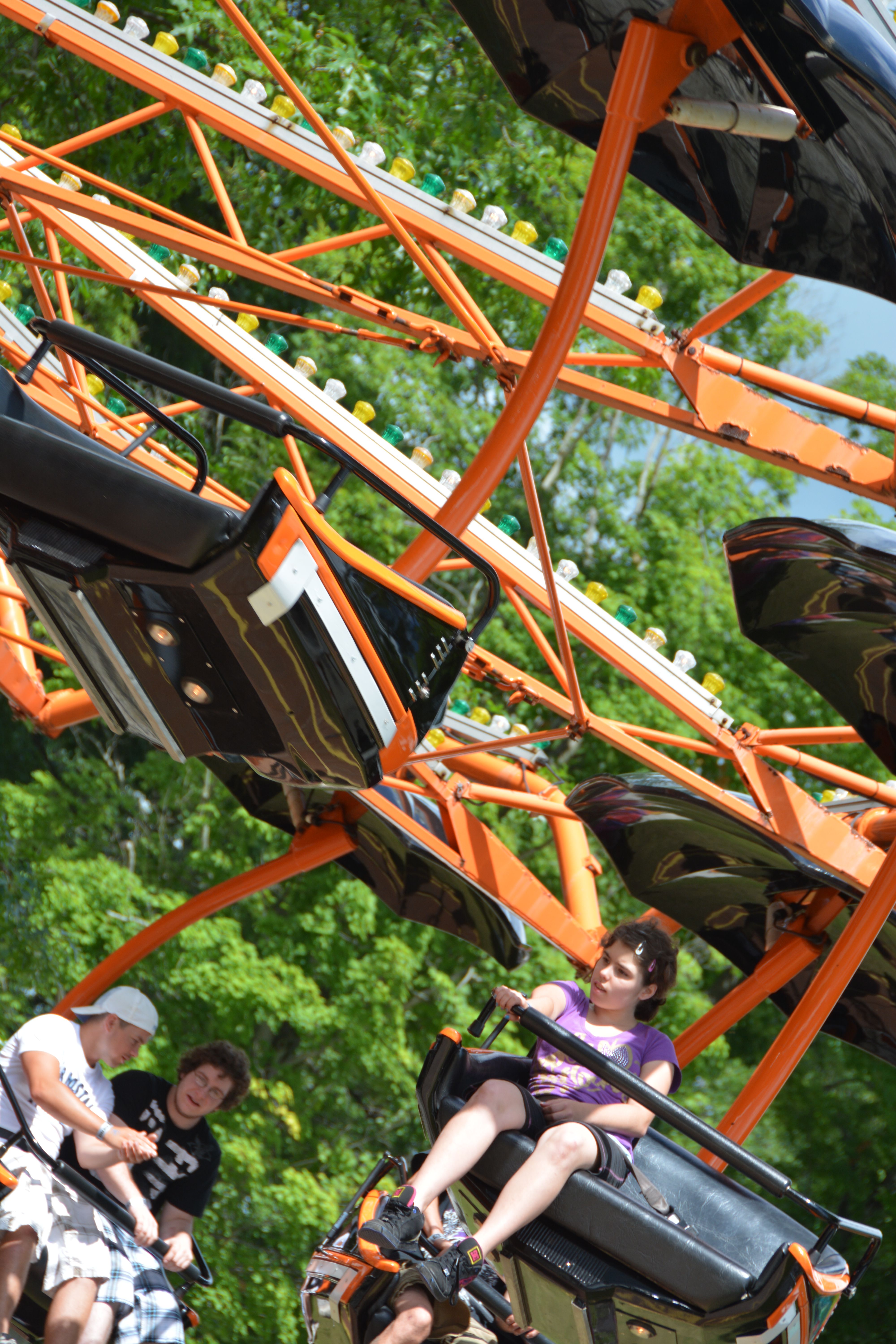 the Paratrooper family ride at DelGrosso's Amusement Park