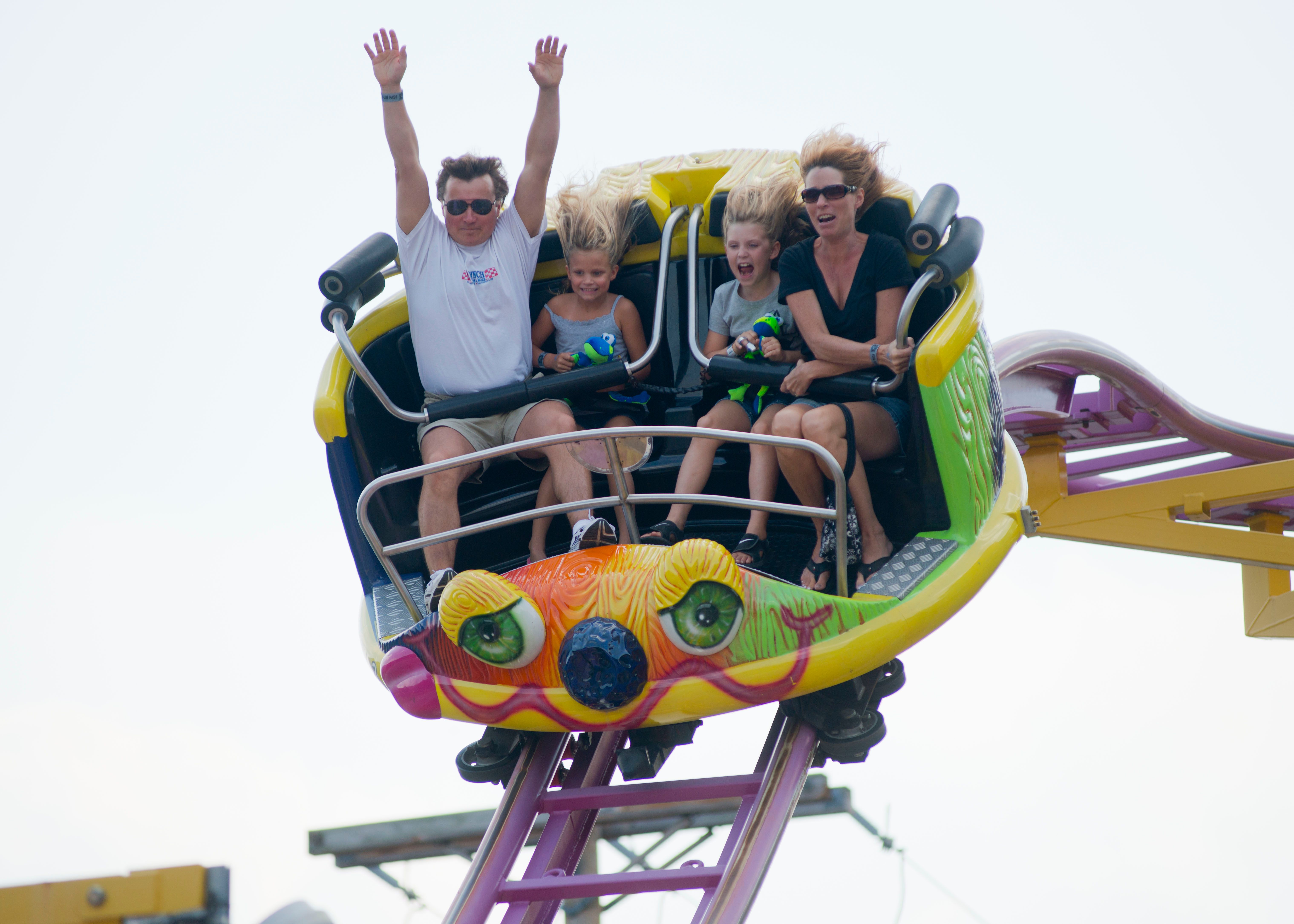 crazy mouse roller coaster DelGrosso s Park Tipton PA