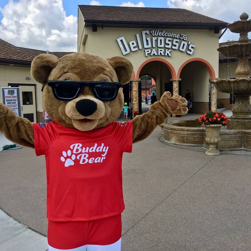 Buddy Bear at the Entrance of DelGrosso's Park