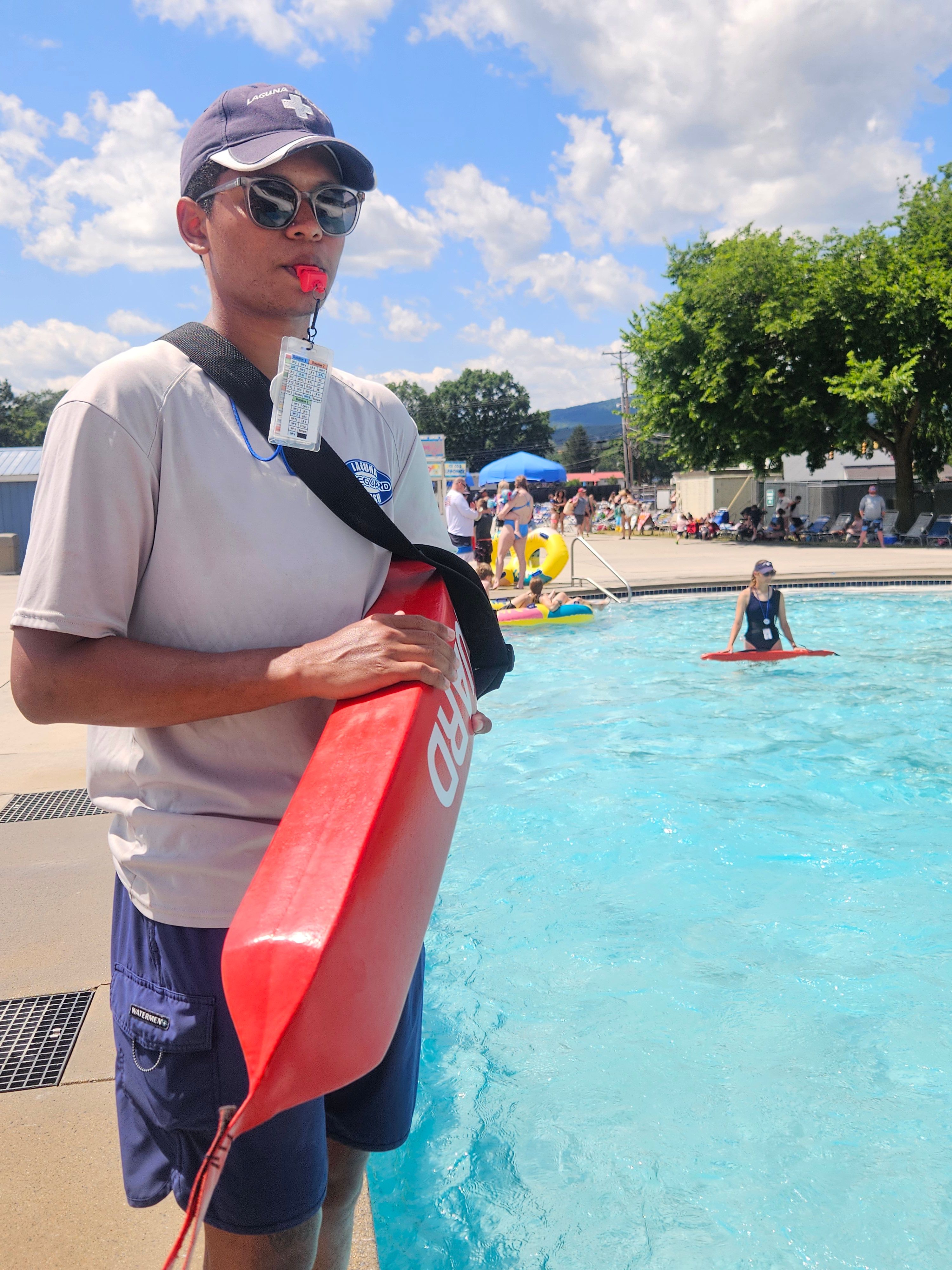 Laguna Splash Lifeguard at DelGrosso's Park