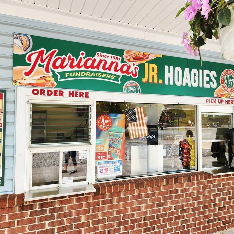 Marianna's Junior Hoagie building in Tipton Creek.