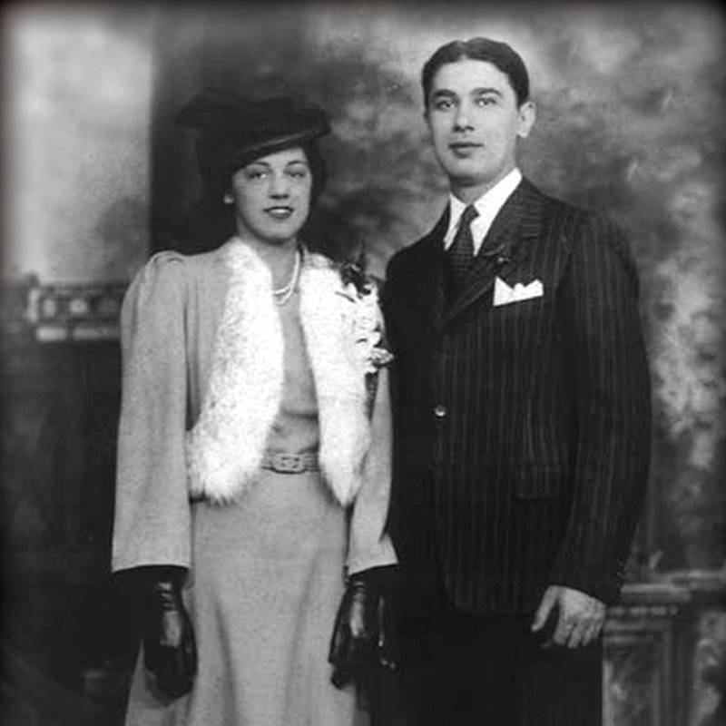 Fred and Mafalda DelGrosso, circa 1946