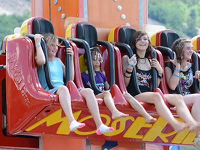 Free Fall Family Ride at DelGrosso's Amusement Park