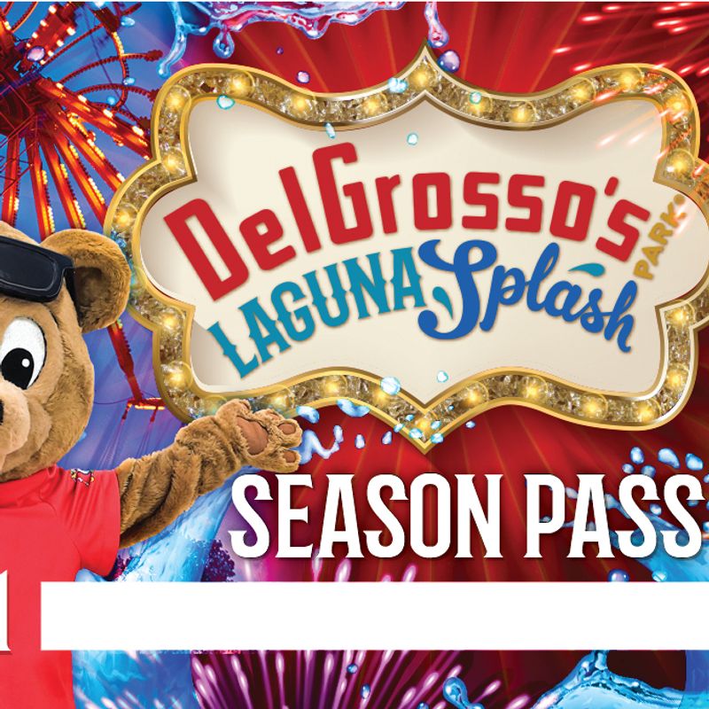 Image of a 2021 DelGrosso's Park Season Pass Card