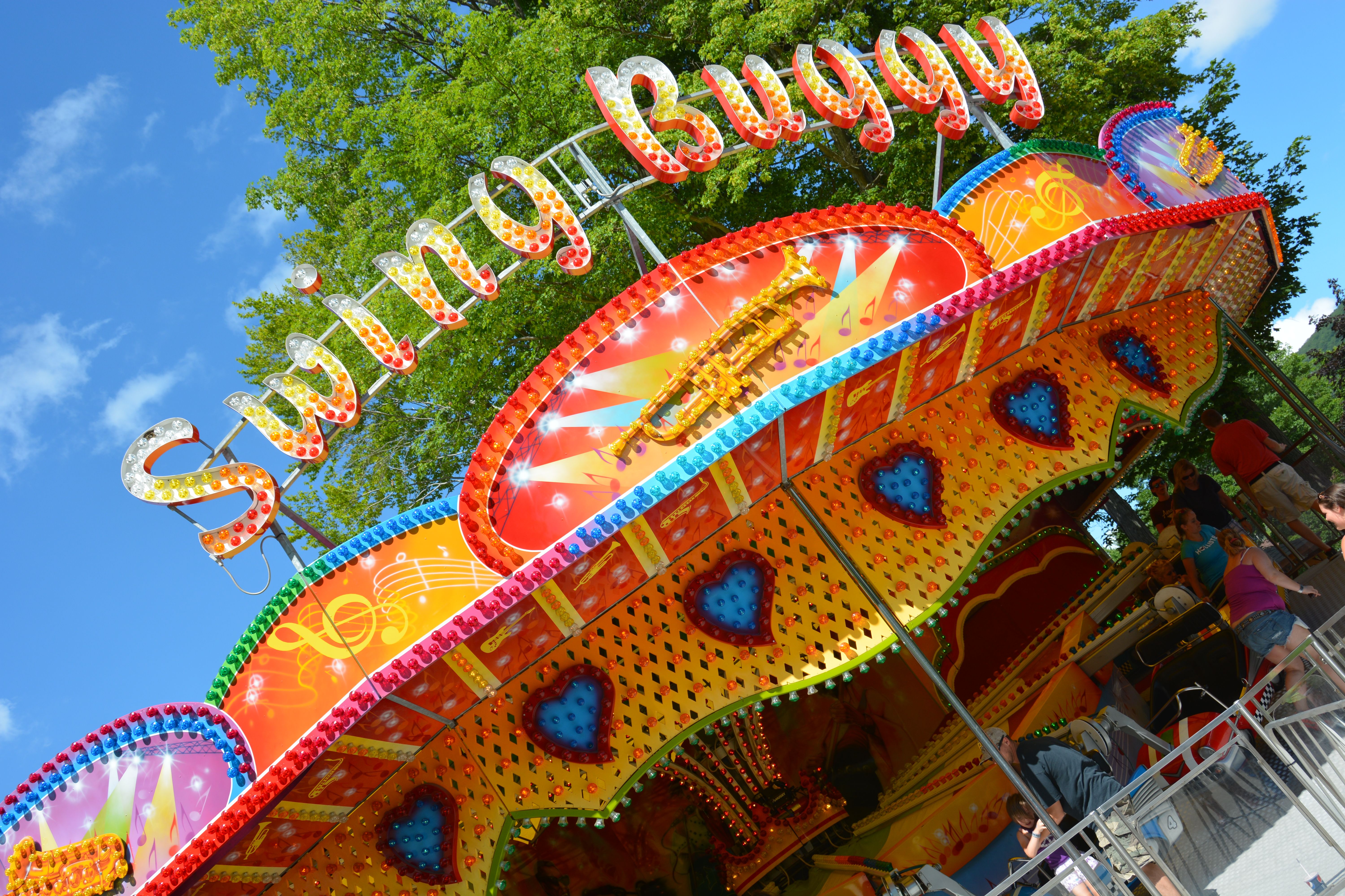 Swing Buggy Family Ride at the DelGrosso's Amusement Park