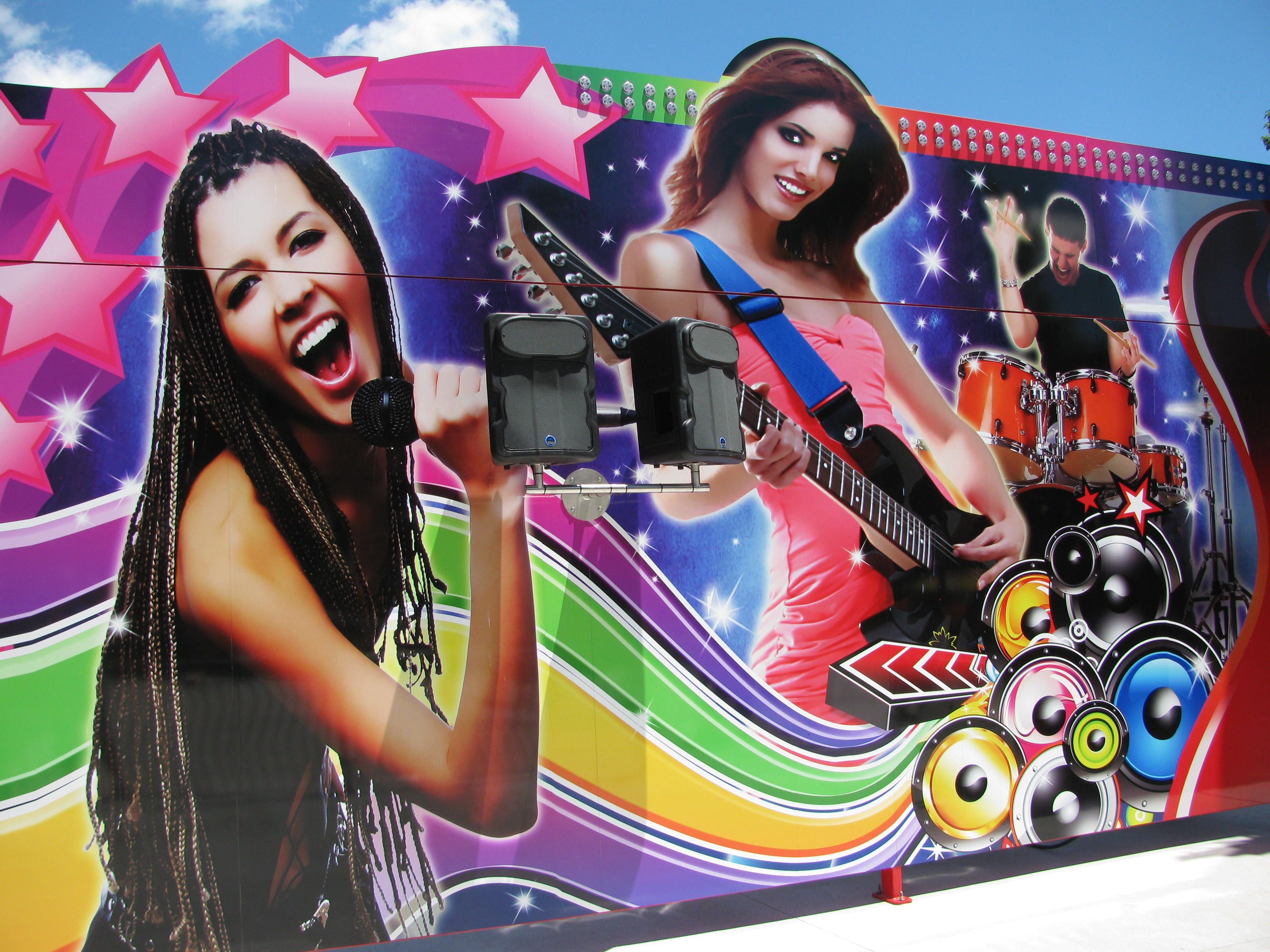 Rock Star Ride front at DelGrosso's Park