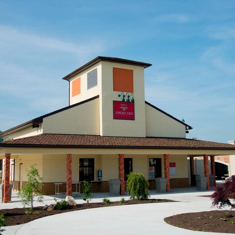 The Grill Americano concession inside Laguna Splash Water Park