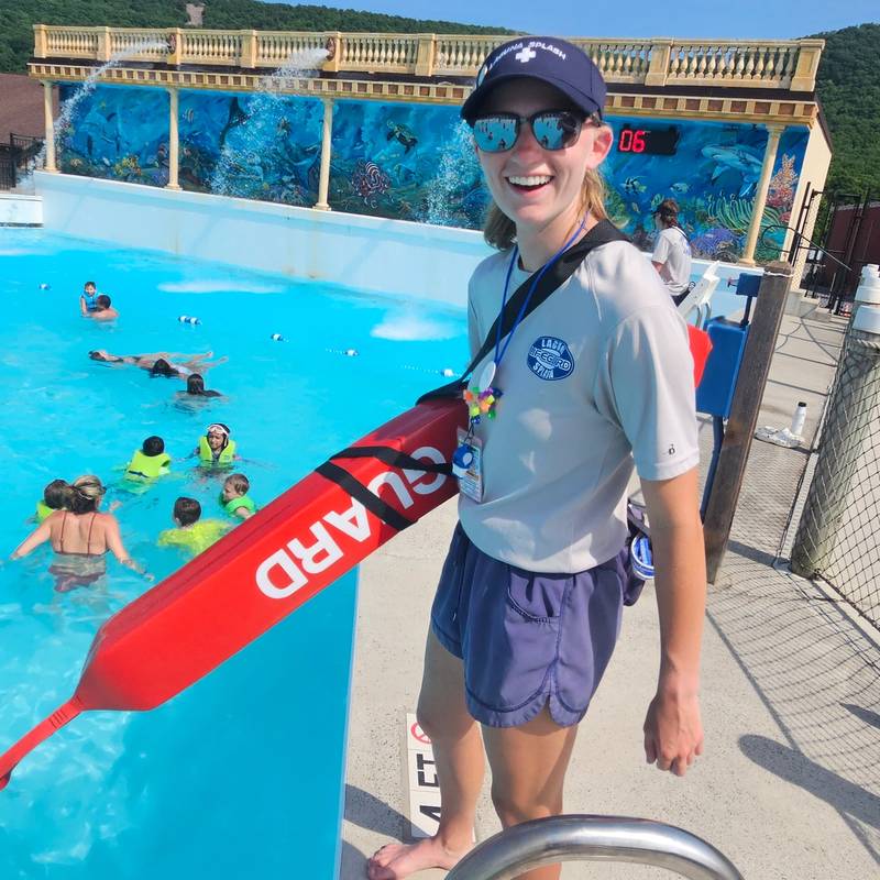 Laguna Splash Lifeguard at DelGrosso's Park