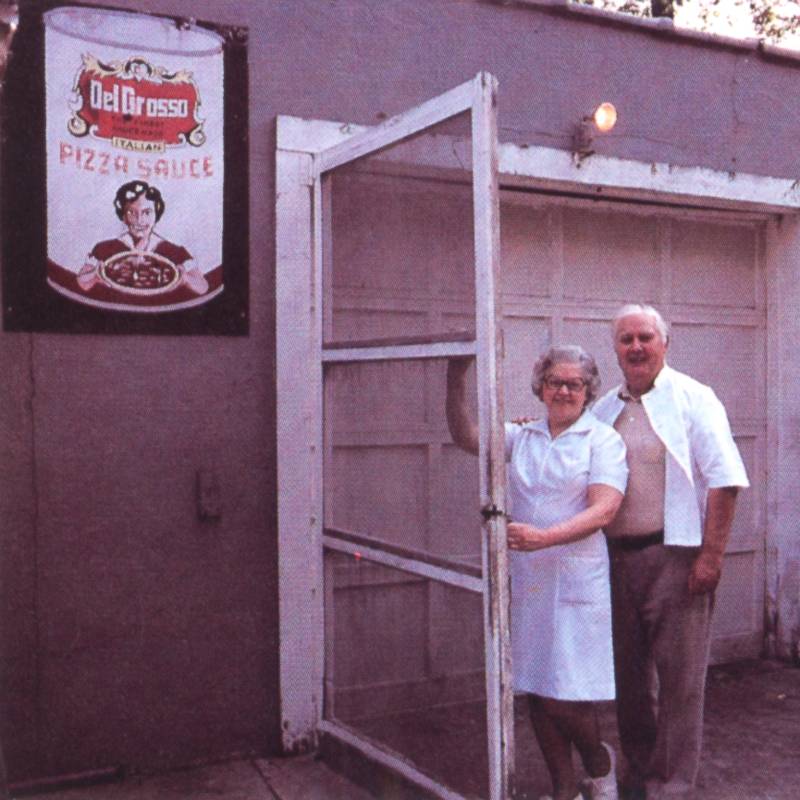 Fred and Murf DelGrosso at the Original DelGrosso Pasta Sauce Factory