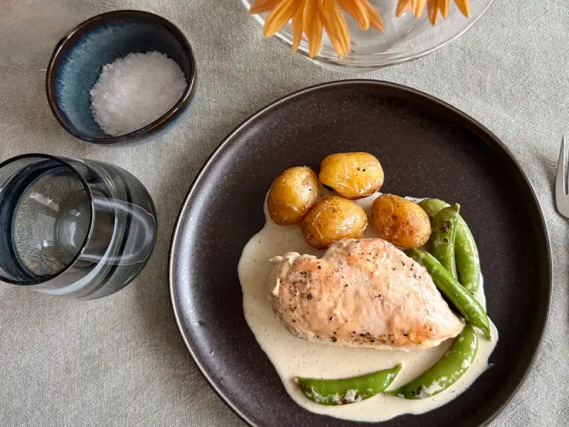 Kremet parmesankylling