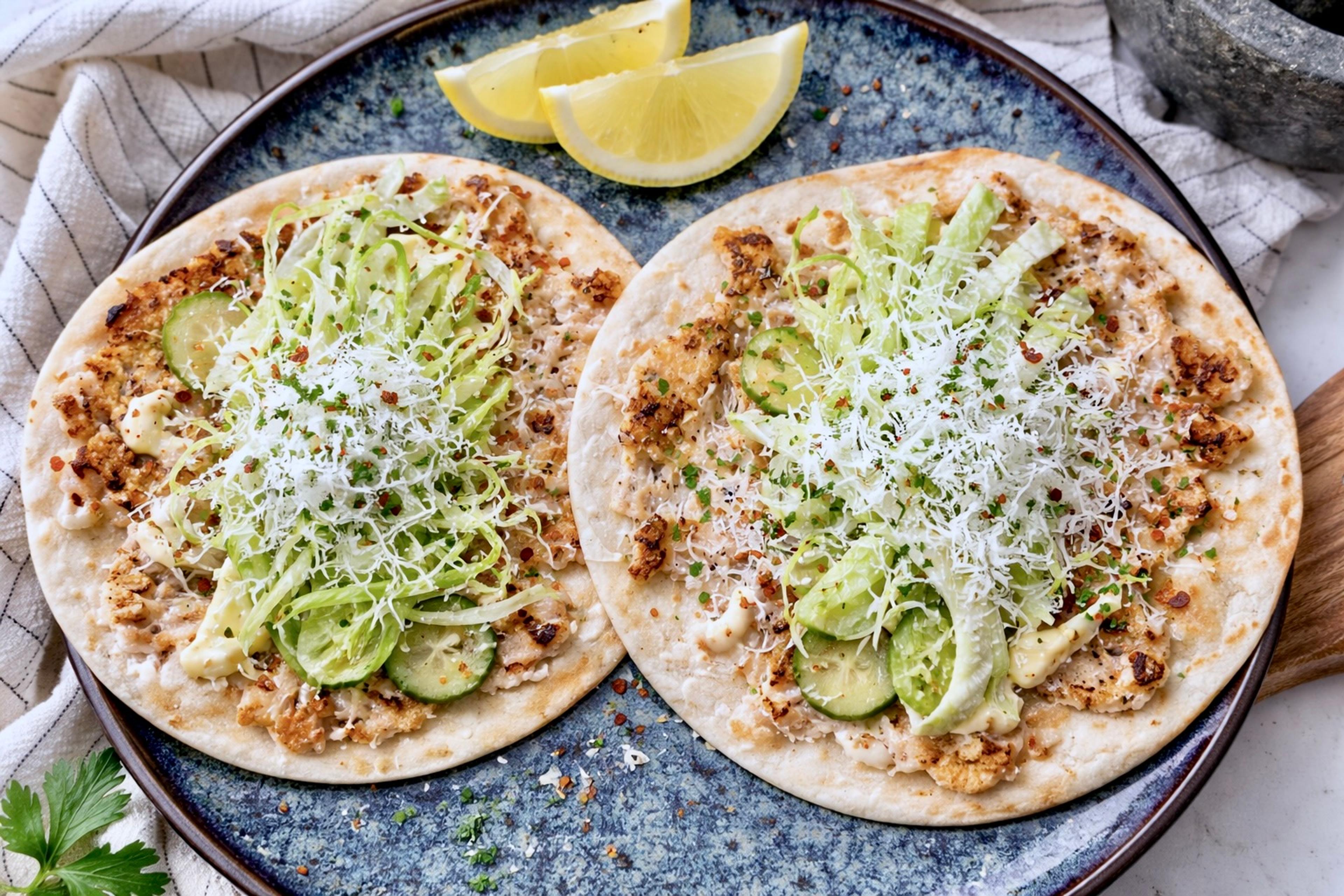 Smash-tacos med saftig kylling og big mac saus