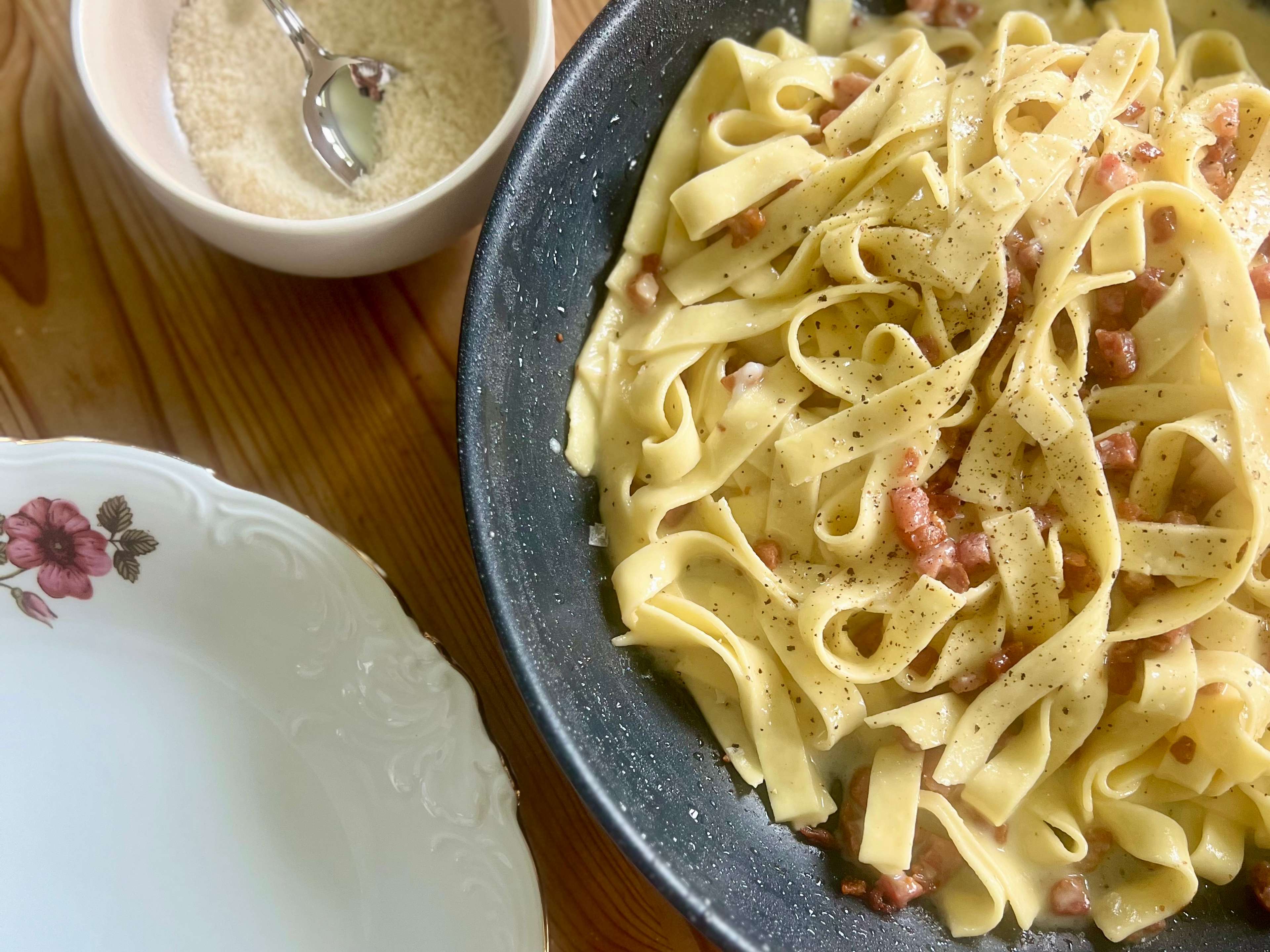 Pasta carbonara