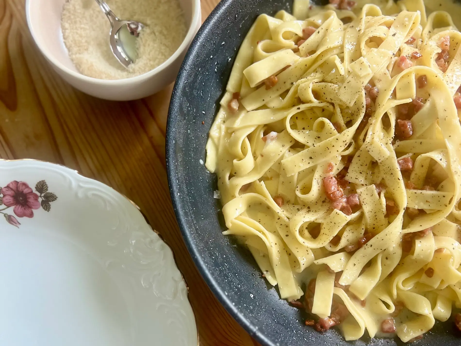 Pasta carbonara