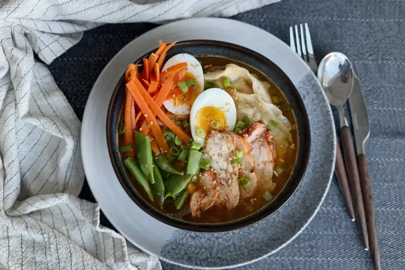 Rask hjemmelaget ramen