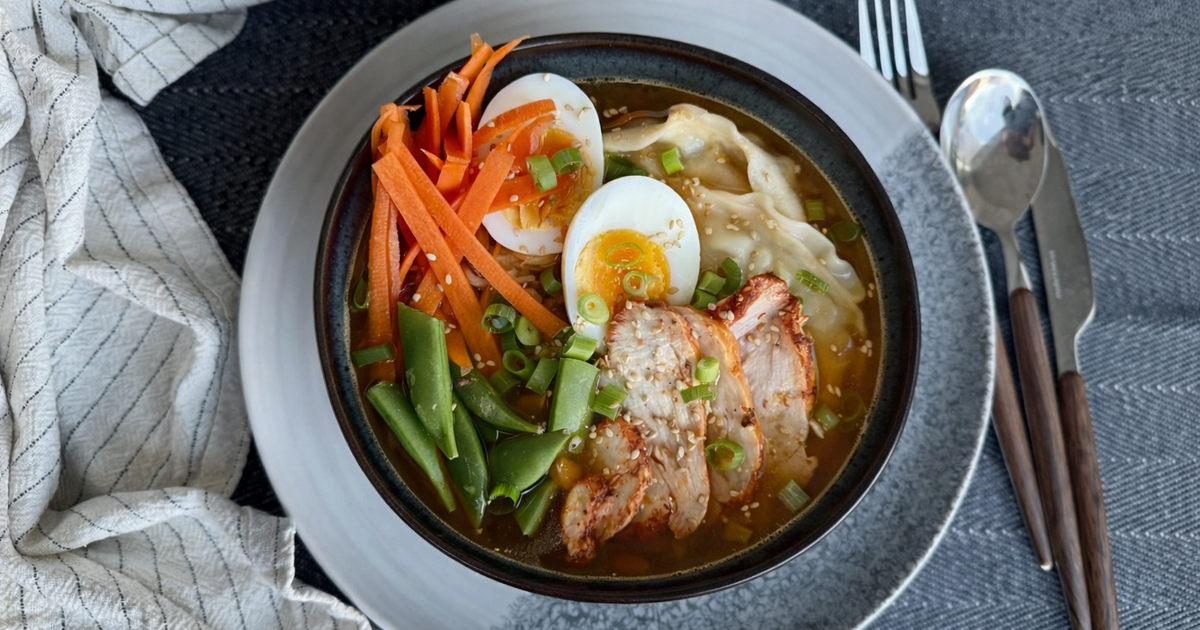 Rask hjemmelaget ramen