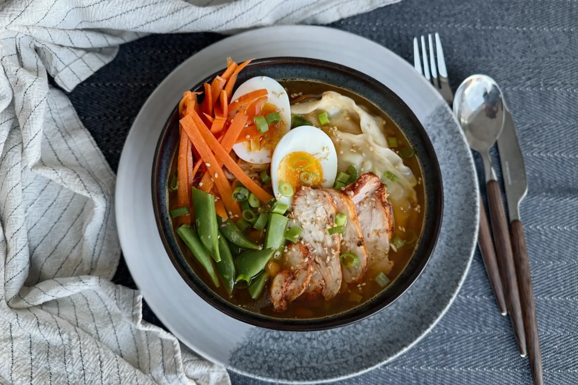 Rask hjemmelaget ramen