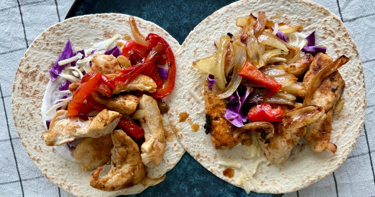One pan fajitas