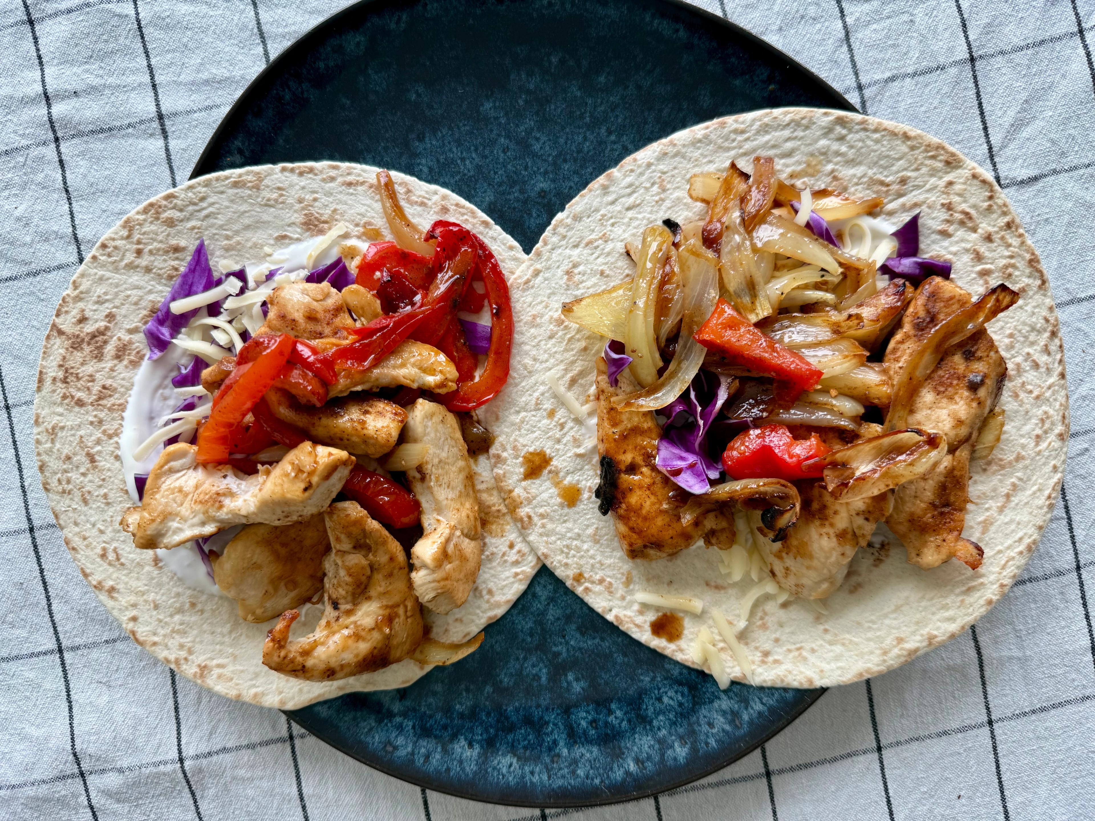 One pan fajitas
