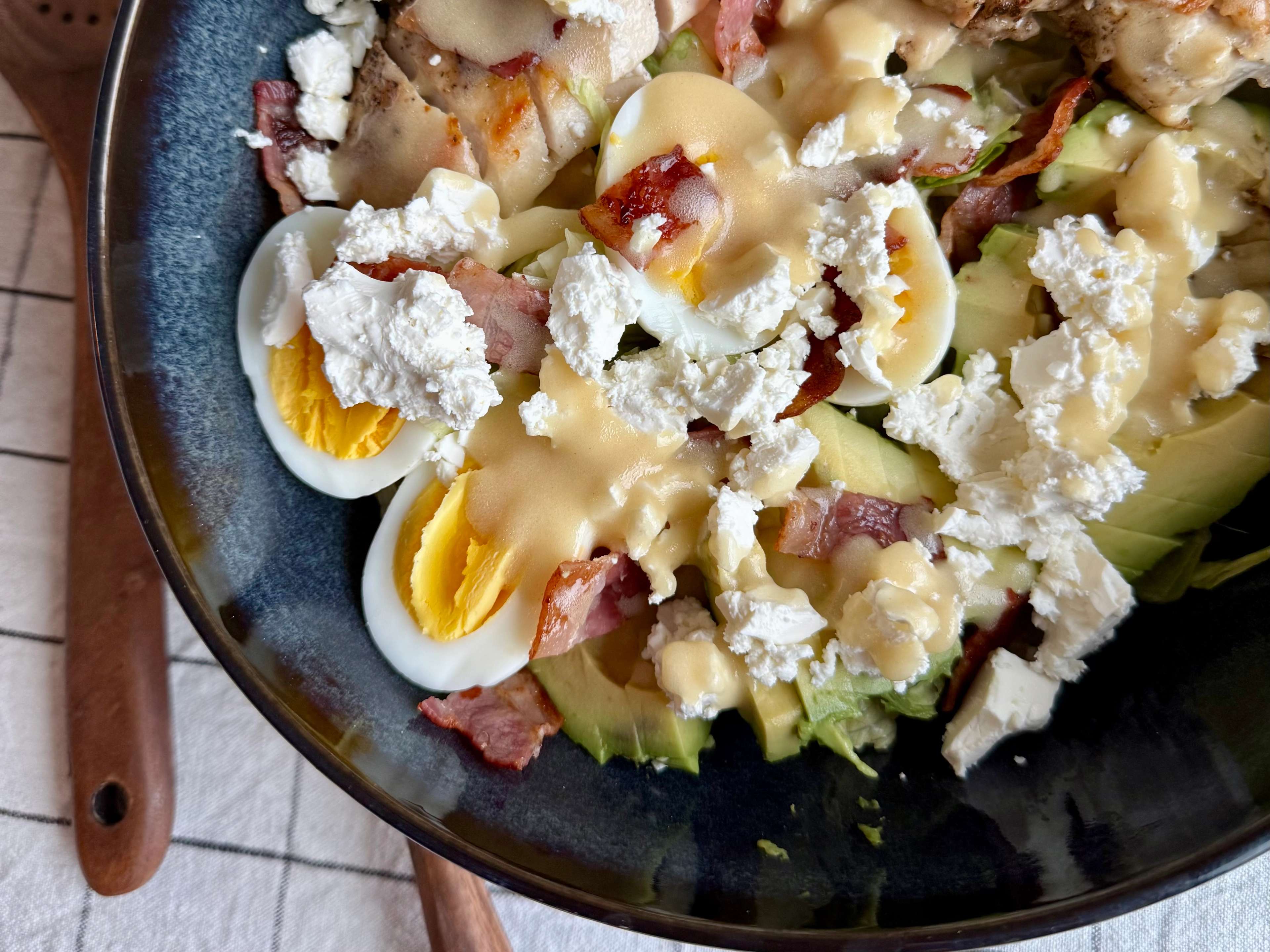 Klassisk Cobb salat