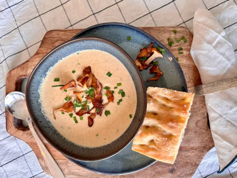 Kantarellsuppe