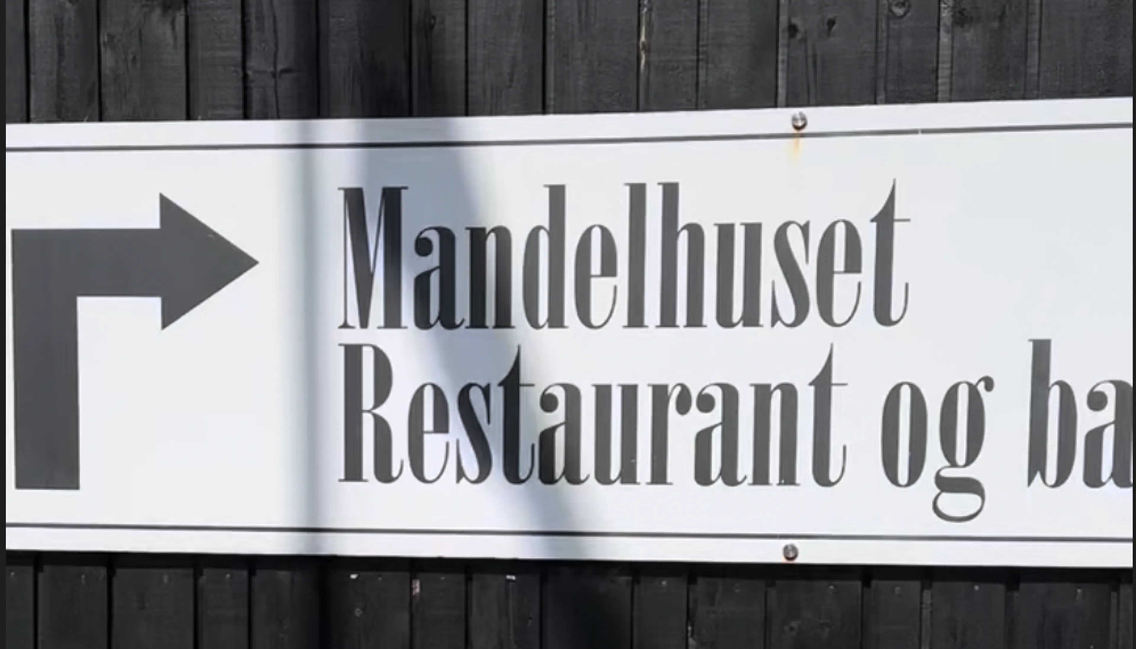 Mandelhuset restaurant - Tysnes