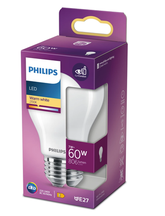 LED pera E27 (60W)