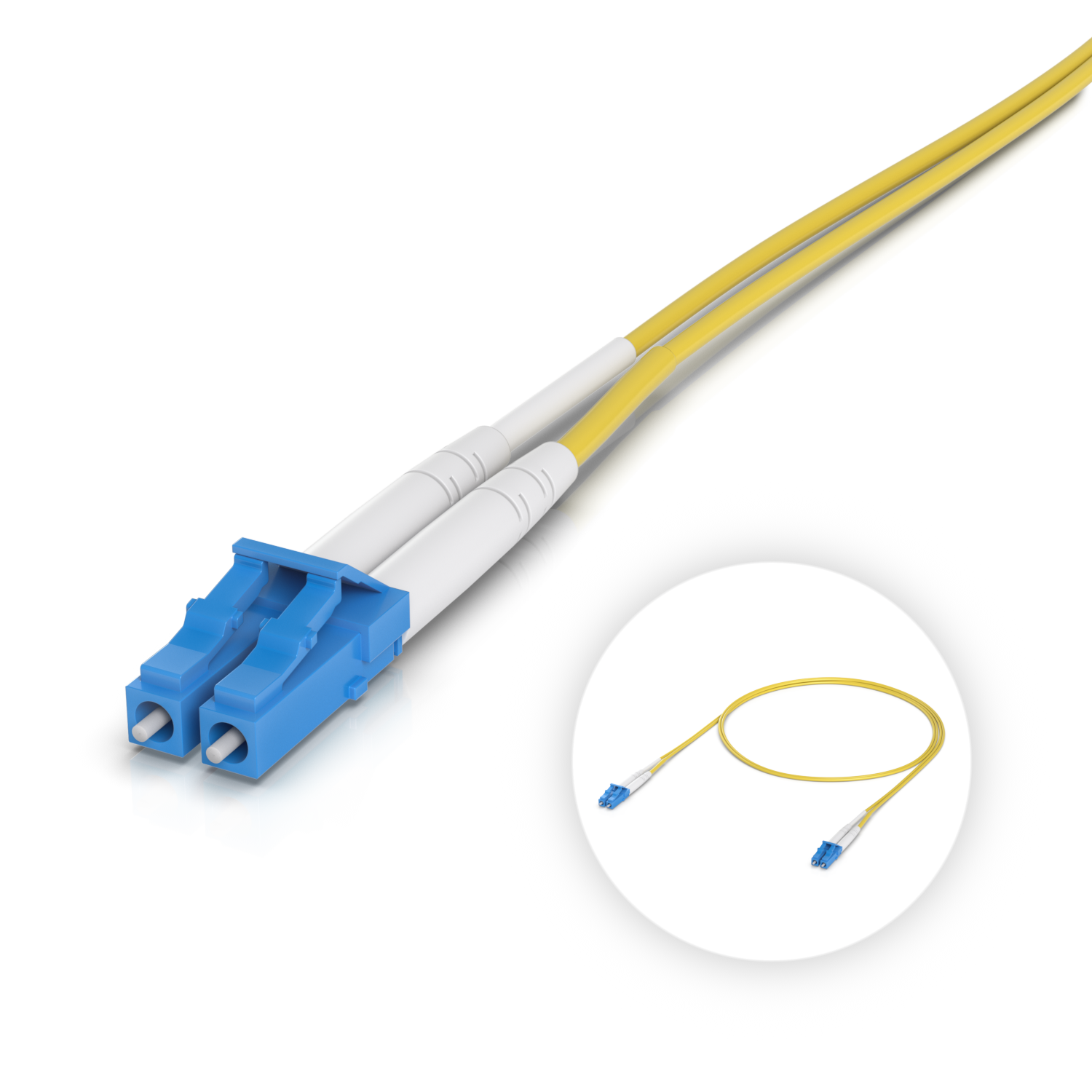 OS2 Duplex LC UPC Fiber Patch Cable, mynd 3 af 14